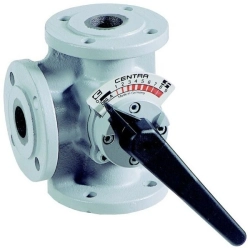 Клапан 3-ходовый поворотный Ду 125 (фланцевый) DR125GFLA Honeywell
