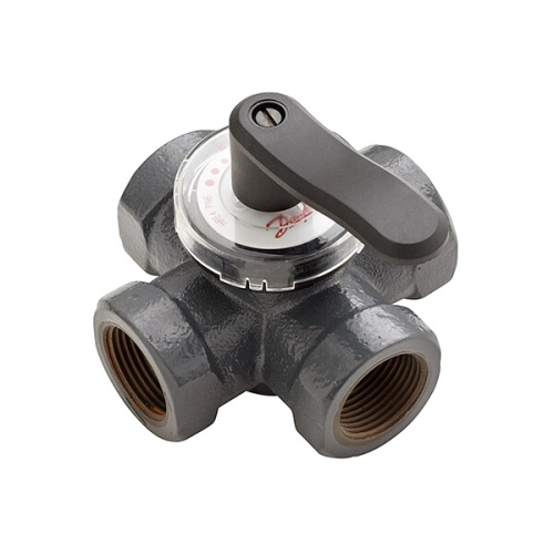 Клапан 4-ходовый поворотный HRE4 Ду 40 kvs, 25 м³/час 065Z0426 Danfoss