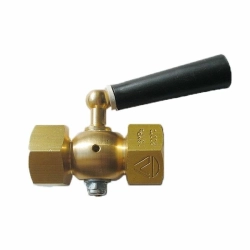 Кран для манометра с ручкой трехходовый без фланца М20х1,5/G1/2 (1,6 Мпа)